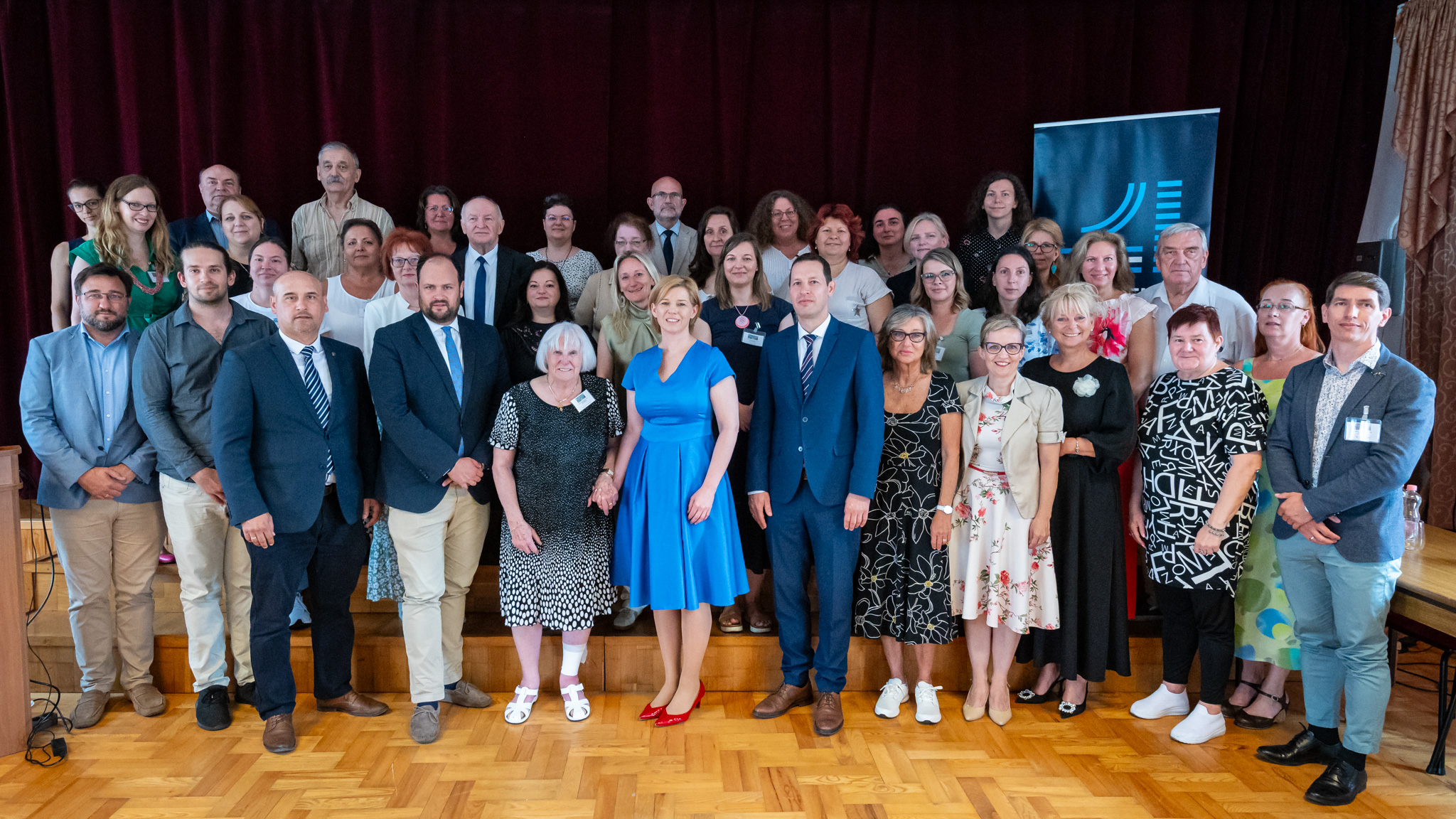 Participants of the opening ceremony (Photo: Máté Dudás)